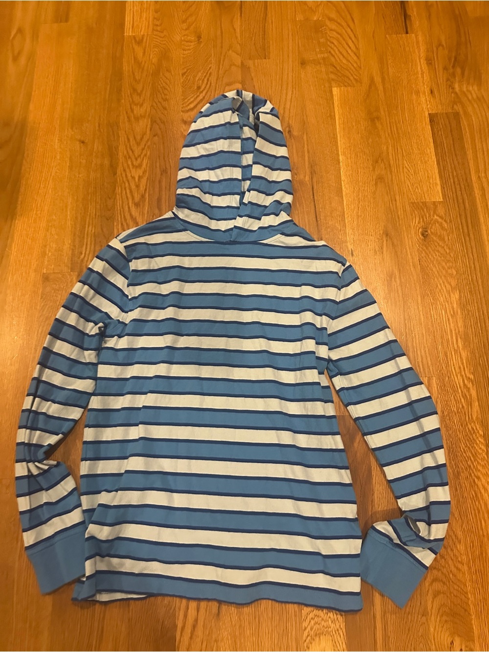 Boys long sleeve hooded t-shirt. Crewcuts